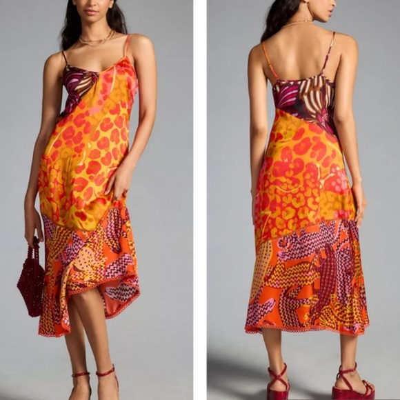 FARM Rio Dresses & Skirts - NWT FARM Rio x Anthropologie Printed Slip Dress